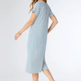 Addison Striped Maxi dress
