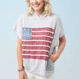 Vintage America Hooded Top