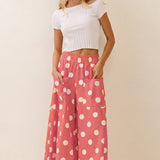 Polka Dot Pull-on Pants