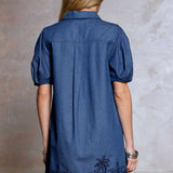 Lena Collar Mini Dress