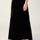 Carmen Long Velour Skirt