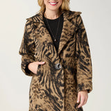 Joanna Brushed Notch Collar Jacket