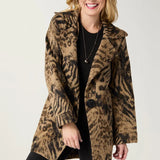 Joanna Brushed Notch Collar Jacket