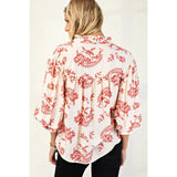 Cora Balloon Sleeve Blouse