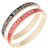 Skinny Enamel Hinge Bangle