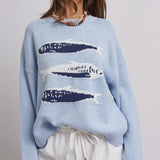 Neman Drop Shoulder Sweater