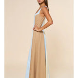 Lolita Color Block Maxi Dress