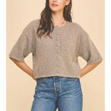 Cally Short Sleeve Sweater