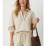 Lyla Linen Short Set