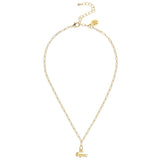 Small Alligator Paperclip Necklace