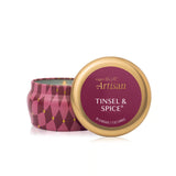 Tinsel and Spice Artisan Winter Bazaar Mini Tin