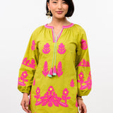 Applique Tunic Dress