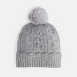 Sweet Scallop Knit Hat