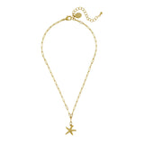 Susan Shaw Starfish Paperclip Necklace