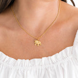 Dainty Bulldog Necklace