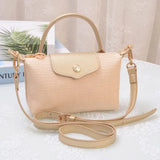 Lacey Straw mini Crossbody