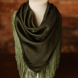 Solid Fringe Scarf