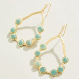 Maera Earrings Amazonite