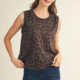 Smocked Edge Tank Top