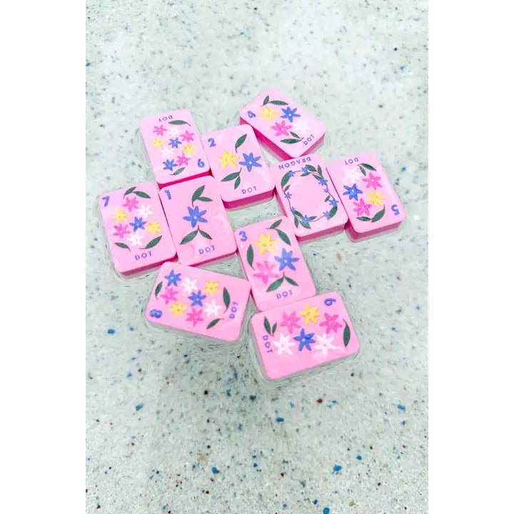 Floating Mahjong Tiles