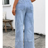 Womens Drawstring Wig Leg Pants