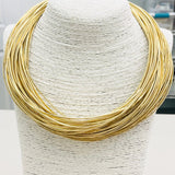 Leatherette Strand Necklace