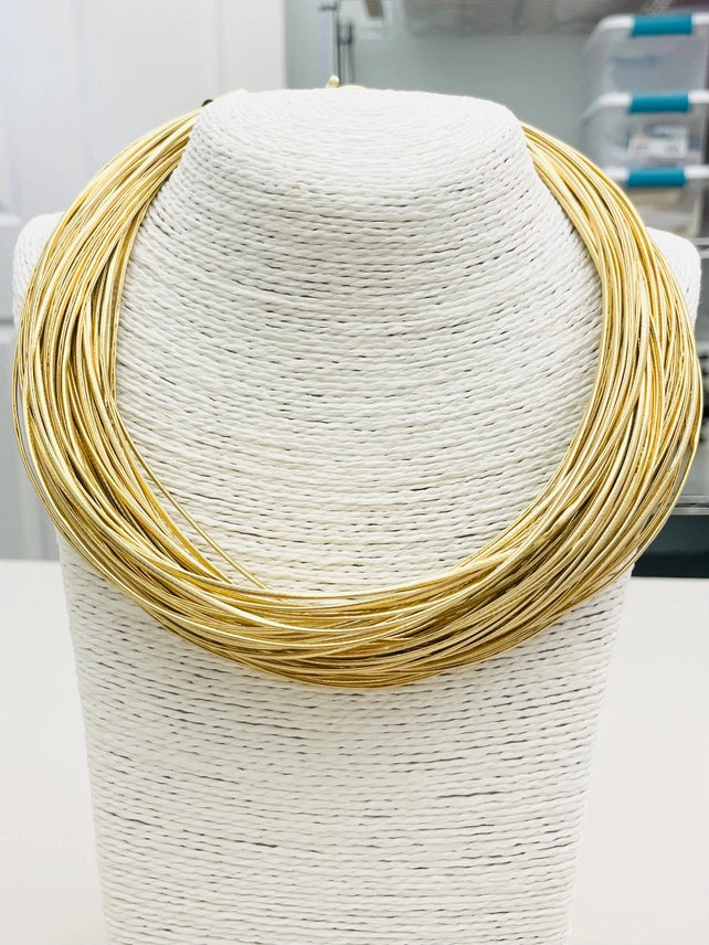 Leatherette Strand Necklace