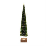 LG LIGHT UP BOXWOOD TREE