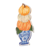 Pumpkin Topiary Acrylic Sitters