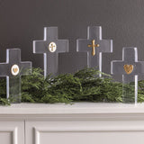 Clear Resin Cross