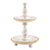 Mini Gold Bead Tiered Server