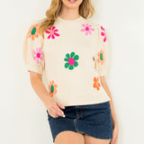 Flower Power Sweater