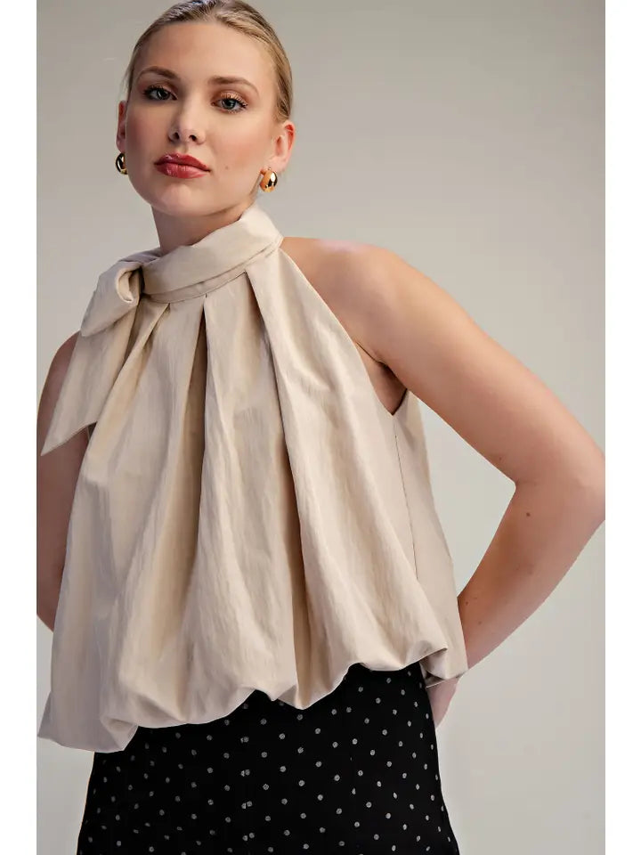 Rita Bubble Hem Blouse
