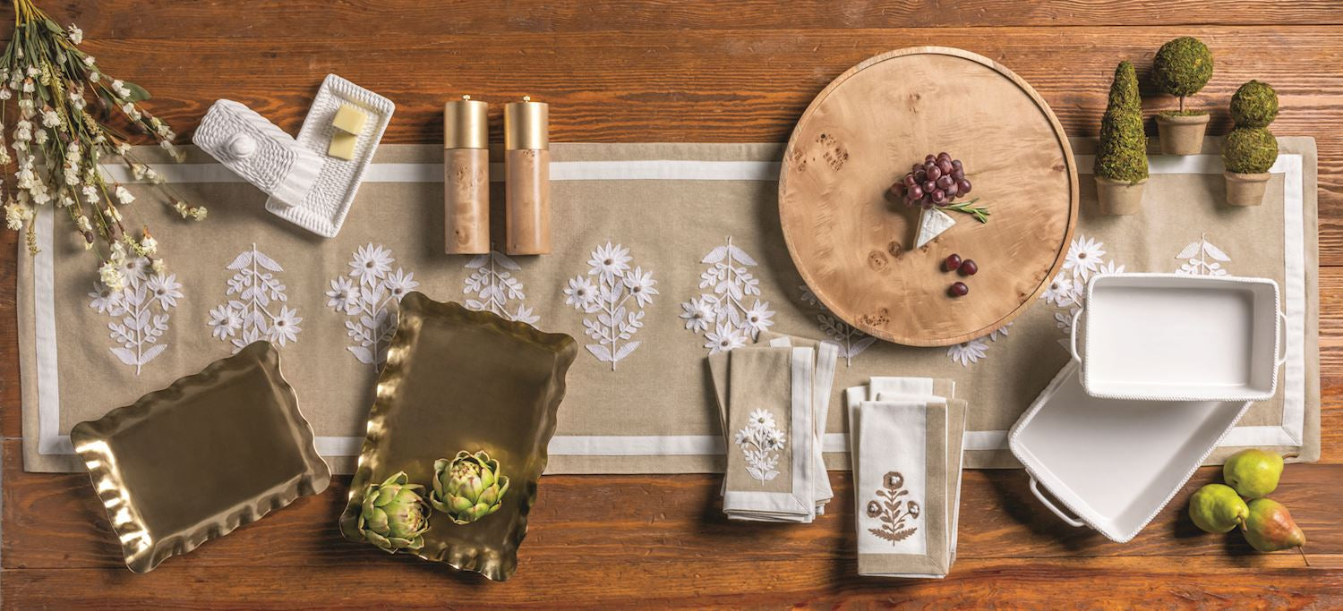 Burl Wood Lazy Susan