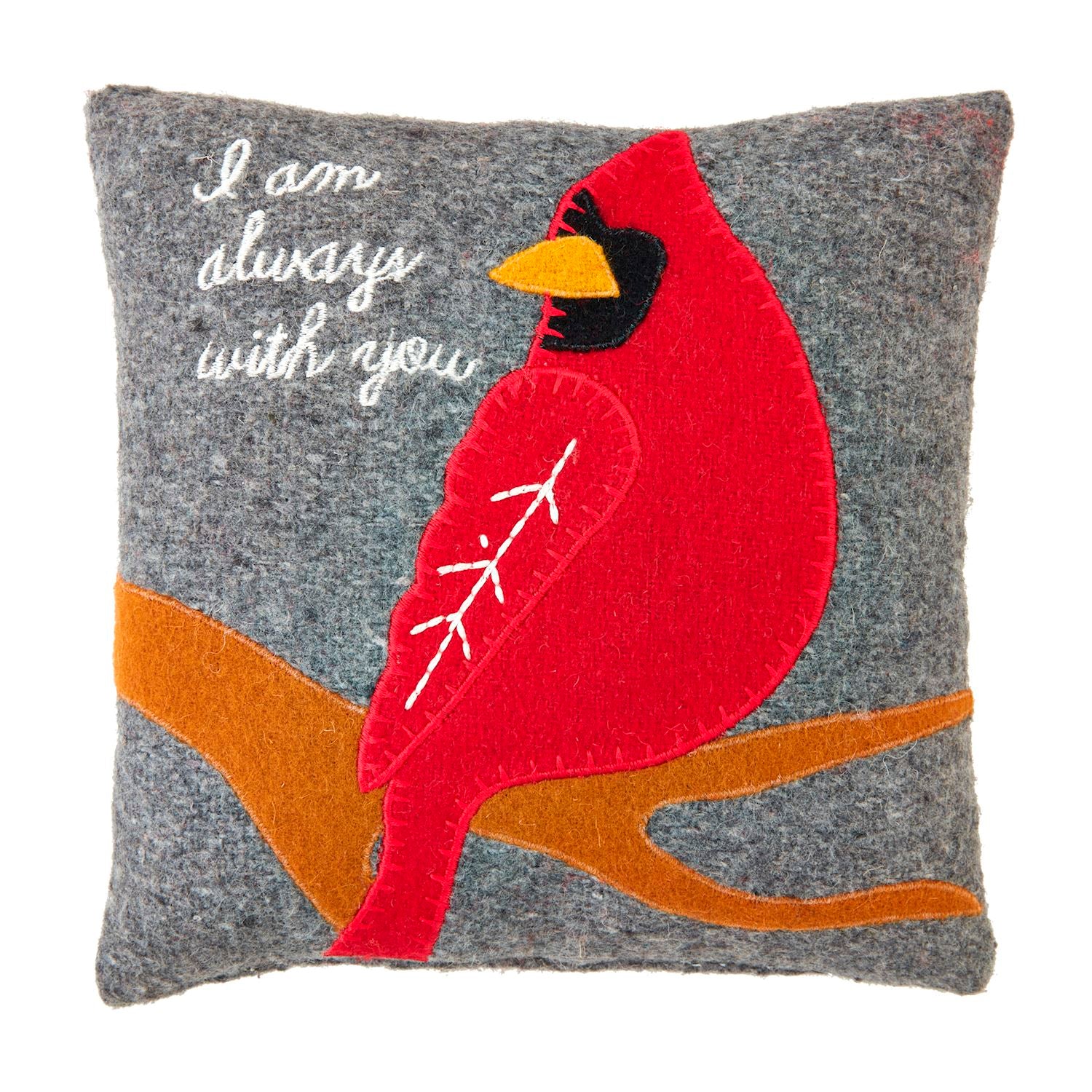 Always Cardinal Pillow