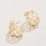 Stonevale Hoop Earrings Gold