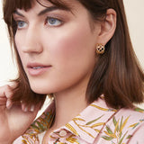 Stonevale Hoop Earrings Gold