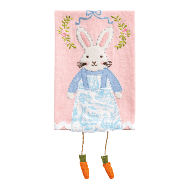 Bunny Dangle Leg Towel
