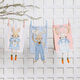 Bunny Dangle Leg Towel