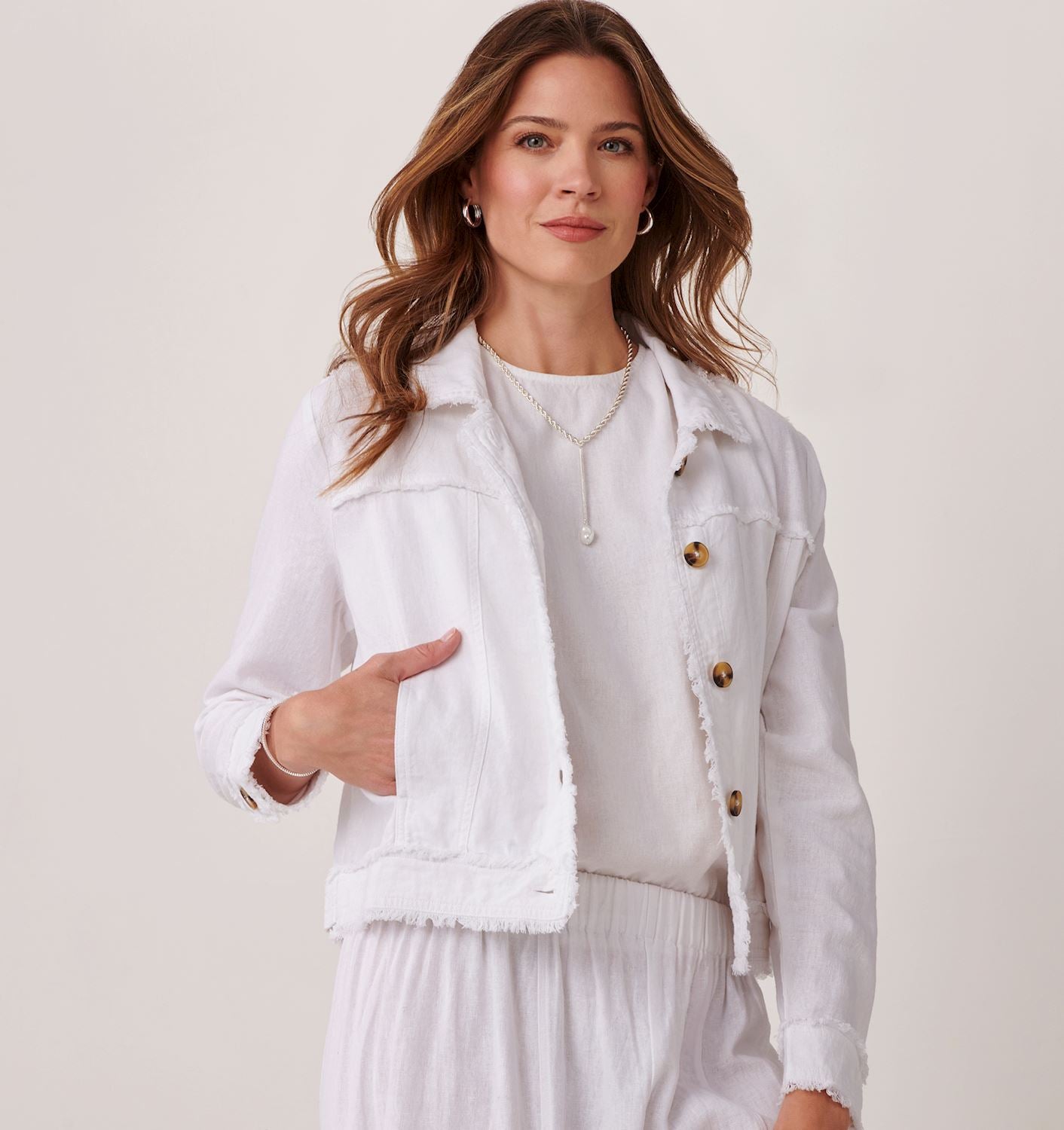 Linen Blend Jacket