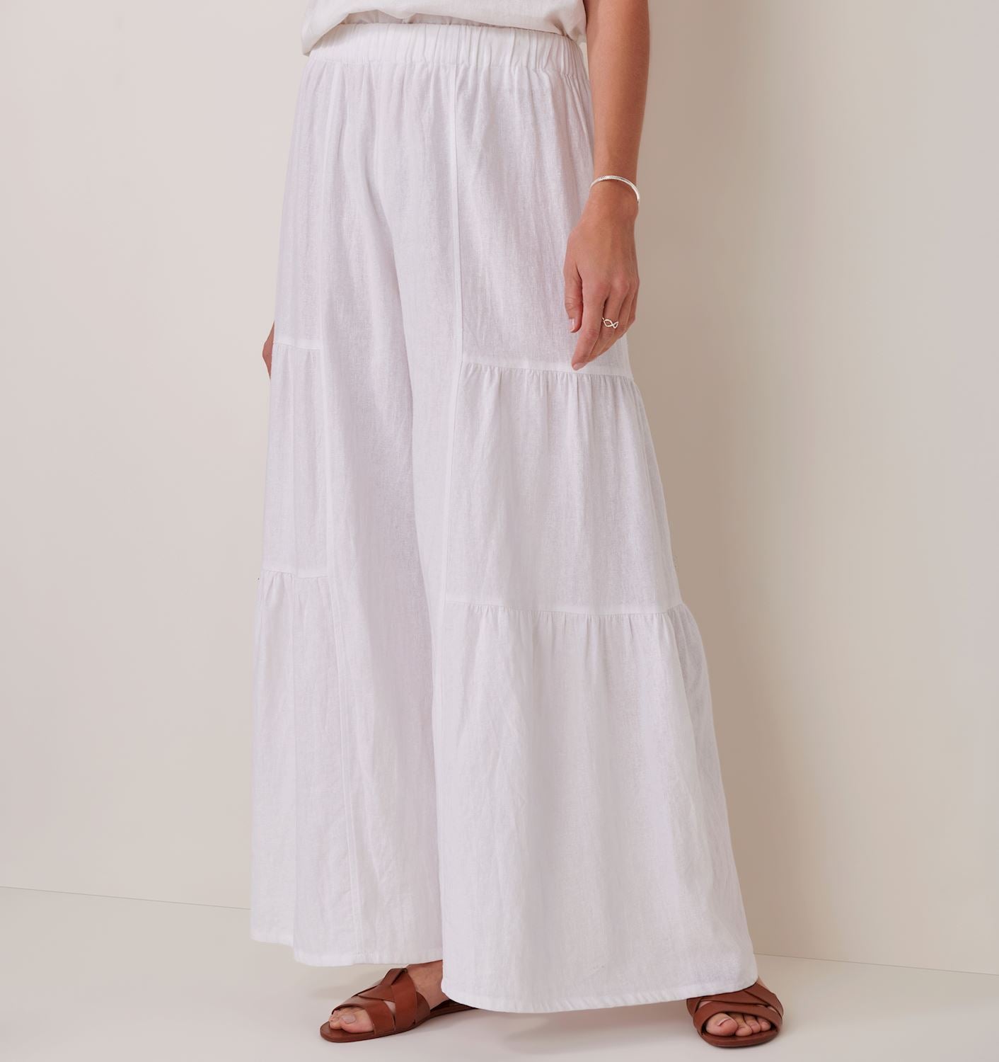 Linen Palazzo Pant