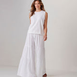 Linen Palazzo Pant