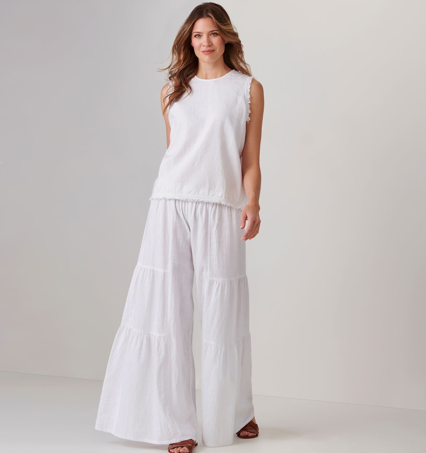 Linen Palazzo Pant