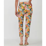 Garden Print Capri Pant