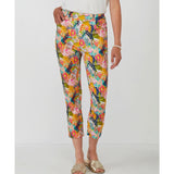 Garden Print Capri Pant