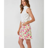 Peony Print Skort