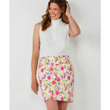 Peony Print Skort