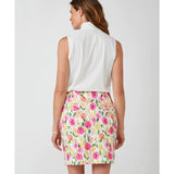 Peony Print Skort