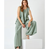 Linen Palazzo Pant