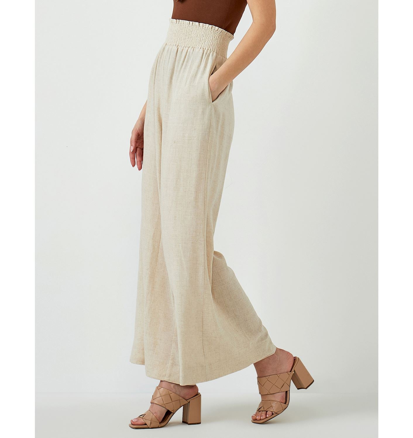 Linen Blend Pant